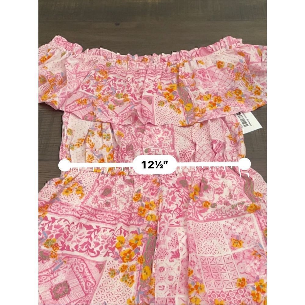 Emily Wonder Off the Shoulder Romper Size Small - Picture 7 of 9